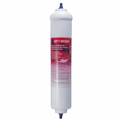 K3P- Filtres à eau en ligne et pour réfrigérateur (1um) avec inhibiteur de tartre